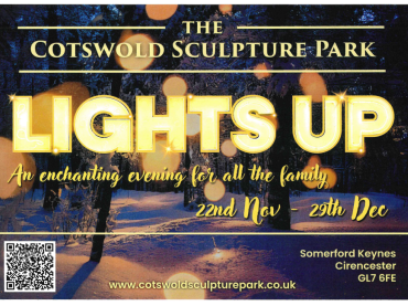 The Cotswold Sculpture Park Lights Up